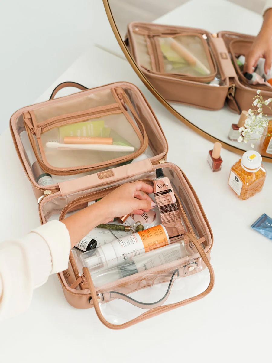 Large Clear Cosmetics Case - Image 14
